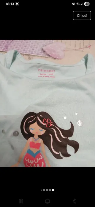 Set estivo bambina 5/6 anni