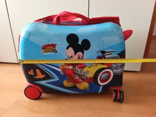 Maleta infantil Mickey Roadster Racers