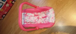 Trona para bebé con estampado de animales