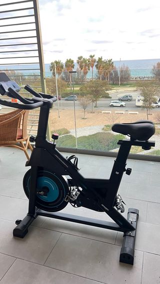 Bicicleta de Spinning Negra