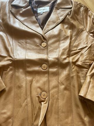 Chaqueta de cuero Laida Talla 42