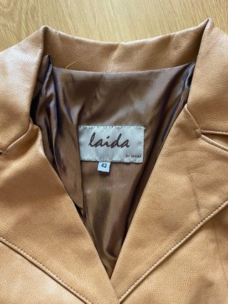 Chaqueta de cuero Laida Talla 42