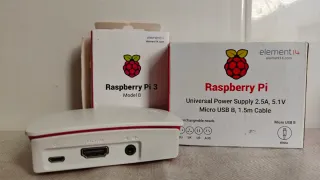 Raspberry Pi 3B con Fuente de Alimentación