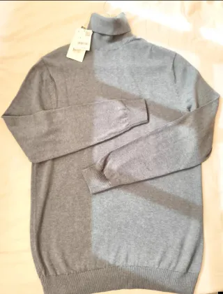 Jersey Springfield cuello alto gris T M