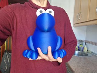 NERDS azul XXL - 25cm con compartimento