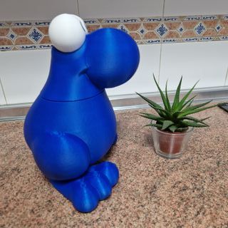 NERDS azul XXL - 25cm con compartimento