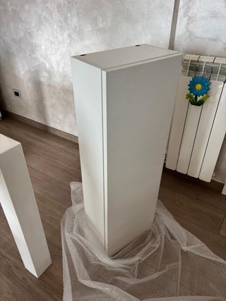 Armadietto bagno Scavolini Bianco Mensole vetro