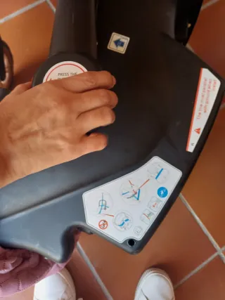 Cochecito y Silla de Coche Bebé Rosa