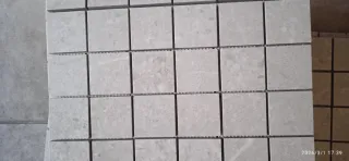 Azulejos tipo mosaico marfil