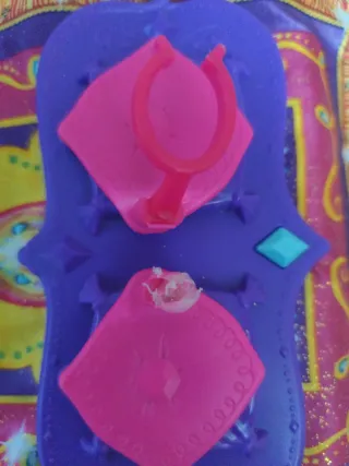 Muñecas Shimmer y Shine con alfombra