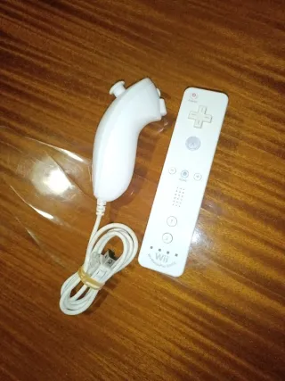 Mando Wii Motion Plus y Nunchuck Nintendo