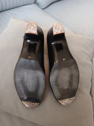 Zapatos de Flamenco Yedra Negros