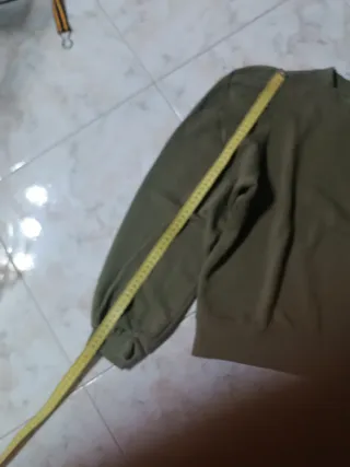 Felpa Second Female verde oliva tg M