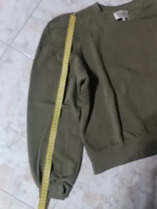 Felpa Second Female verde oliva tg M