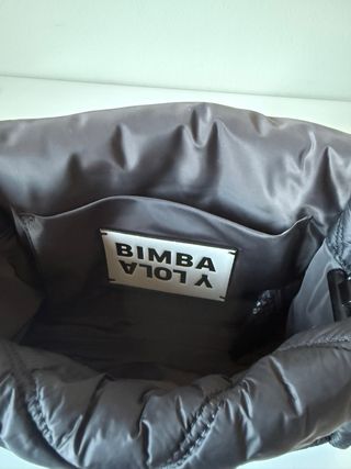 Bolso Bimba y Lola acolchado negro