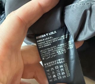 Bolso Bimba y Lola acolchado negro