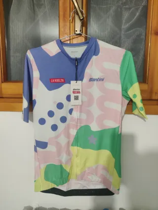 Maglia Santini La Vuelta 2023 Km Zero. Taglia L