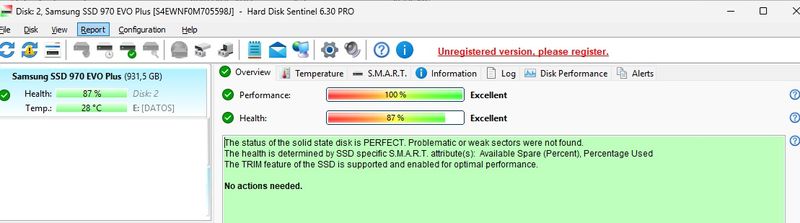 SSD Samsung 970 EVO Plus 1TB NVMe M.2 afbeelding 4