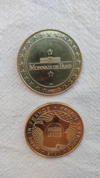 Lote Monedas N° 13 y 29 original Disneyland París