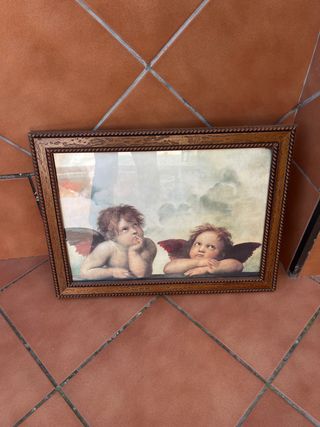 Precioso cuadro de ángeles