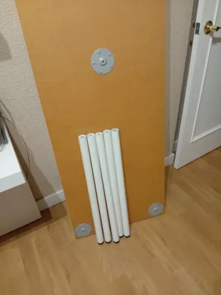 Mesa de estudio Ikea blanca