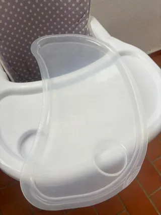 Trona de bebé con cojín