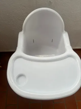 Trona de bebé con cojín