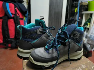 Botas de montaña Quechua niño azul/gris talla 34
