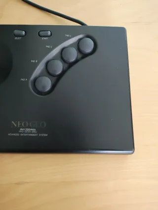 Mando Old Neo Geo Arcade stick con extras