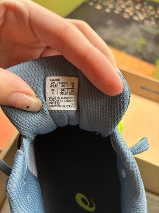 Tenis ASICS Padel/Tenis Gris/Verde