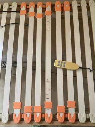 Cama articulada eléctrica con colchón