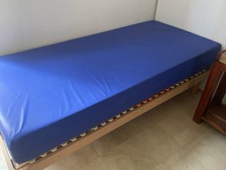 Cama articulada eléctrica con colchón