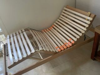 Cama articulada eléctrica con colchón