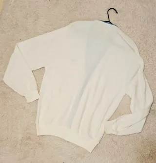 Cardigan Izod Lacoste Vintage Anni 80 Tg. M