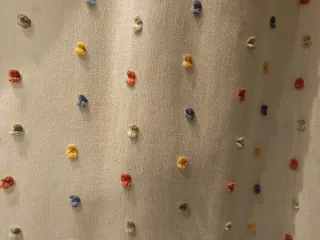 Cortina anudada multicolor