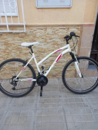 Bicicleta de Montaña Geranede Blanca