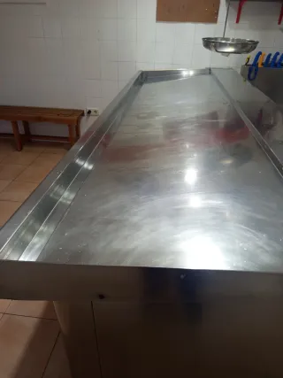 Mostrador Frigorífico con Diseño Marino