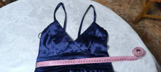 Vestido azul de fiesta