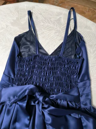 Vestido azul de fiesta