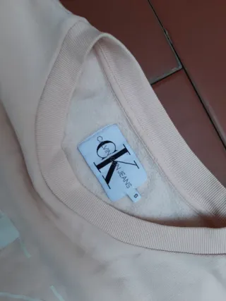 Jersey Calvin Klein crop top S