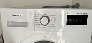 Lavadora Daewoo A+++ 7kg 1000rpm