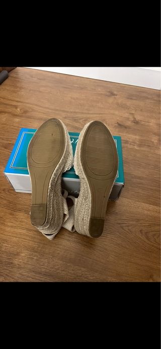 Zapatos esparto Urbanitas beige talla 40