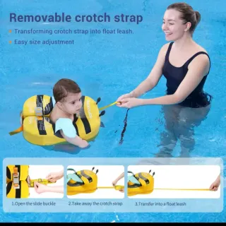 Flotador Mambobaby Abeja Talla L + Parasol