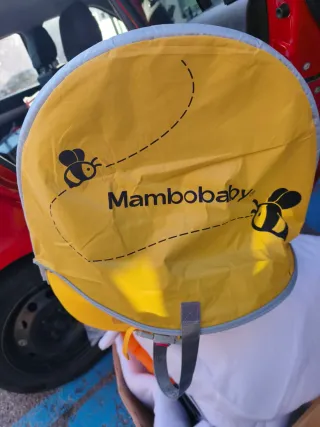 Flotador Mambobaby Abeja Talla L + Parasol