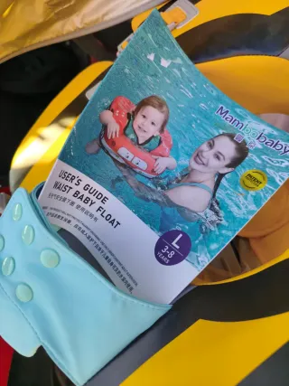 Flotador Mambobaby Abeja Talla L + Parasol