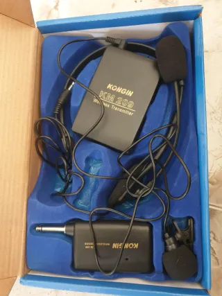 Micrófono Inalámbrico Headset y Solapa