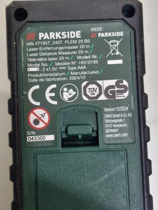 Medidor Láser Parkside