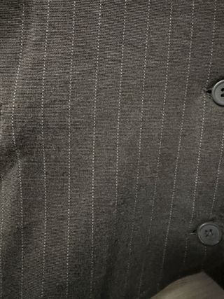 Completo gessato grigio