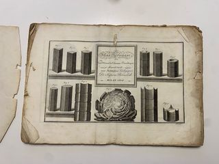 Atlas géologique ou vues d'amas de colonnes basalt