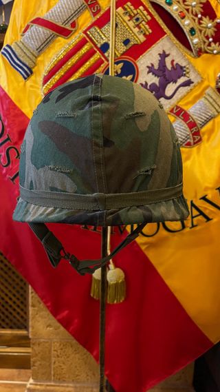 Casco M1 US Army con funda. Original de EE.UU.